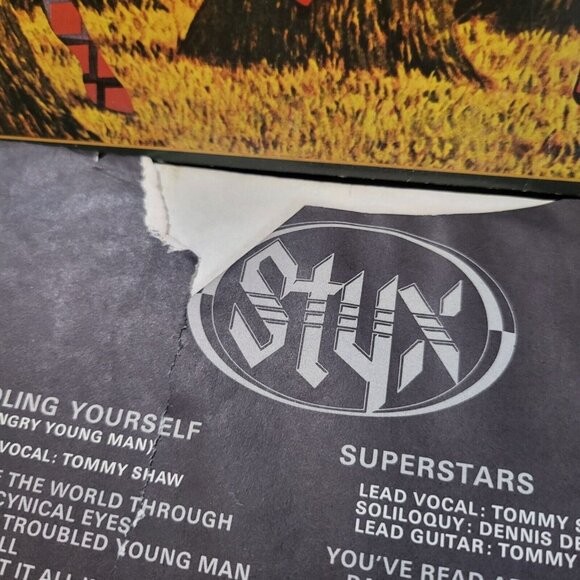 Styx "The Grand Illusion" Vinyl LP 1977 A&M Records VG+ - Picture 6 of 7